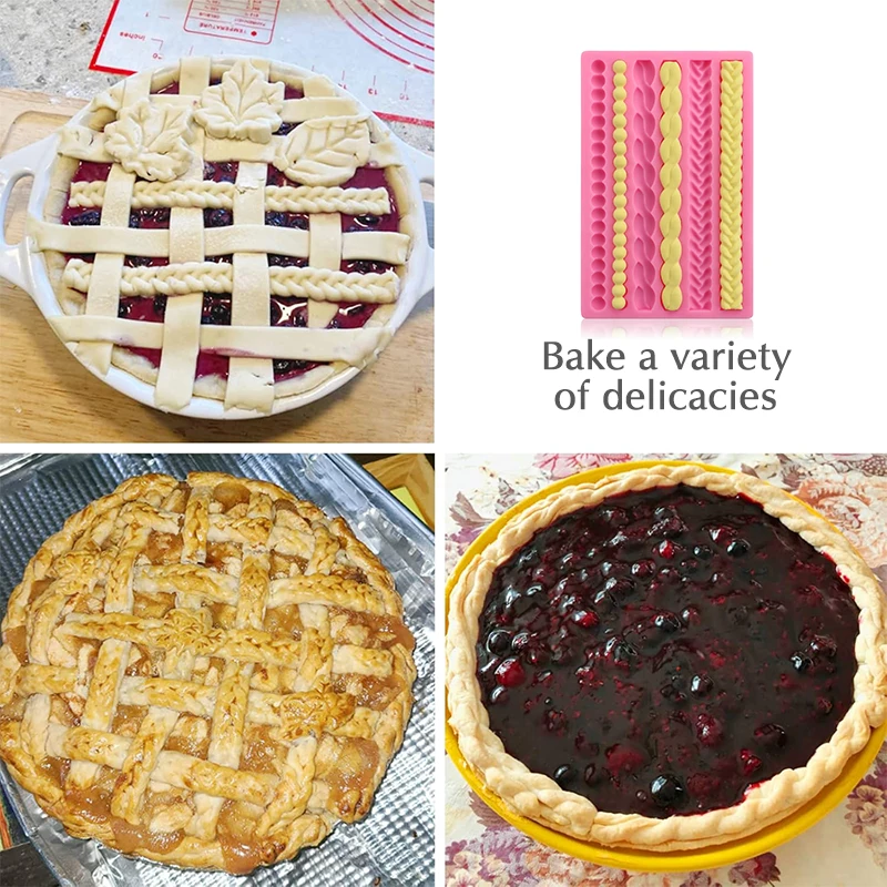 Kitchen Baking Tray Gum Paste Flowers pattern Fondant Liquid Silicone Mold Cake Decoration Tools