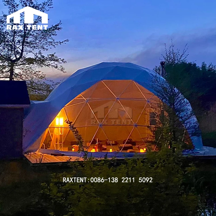 RAXTENT 9M Yoga Dome Outdoor Geodesic Dome Tent for  Fitness Exercise Society