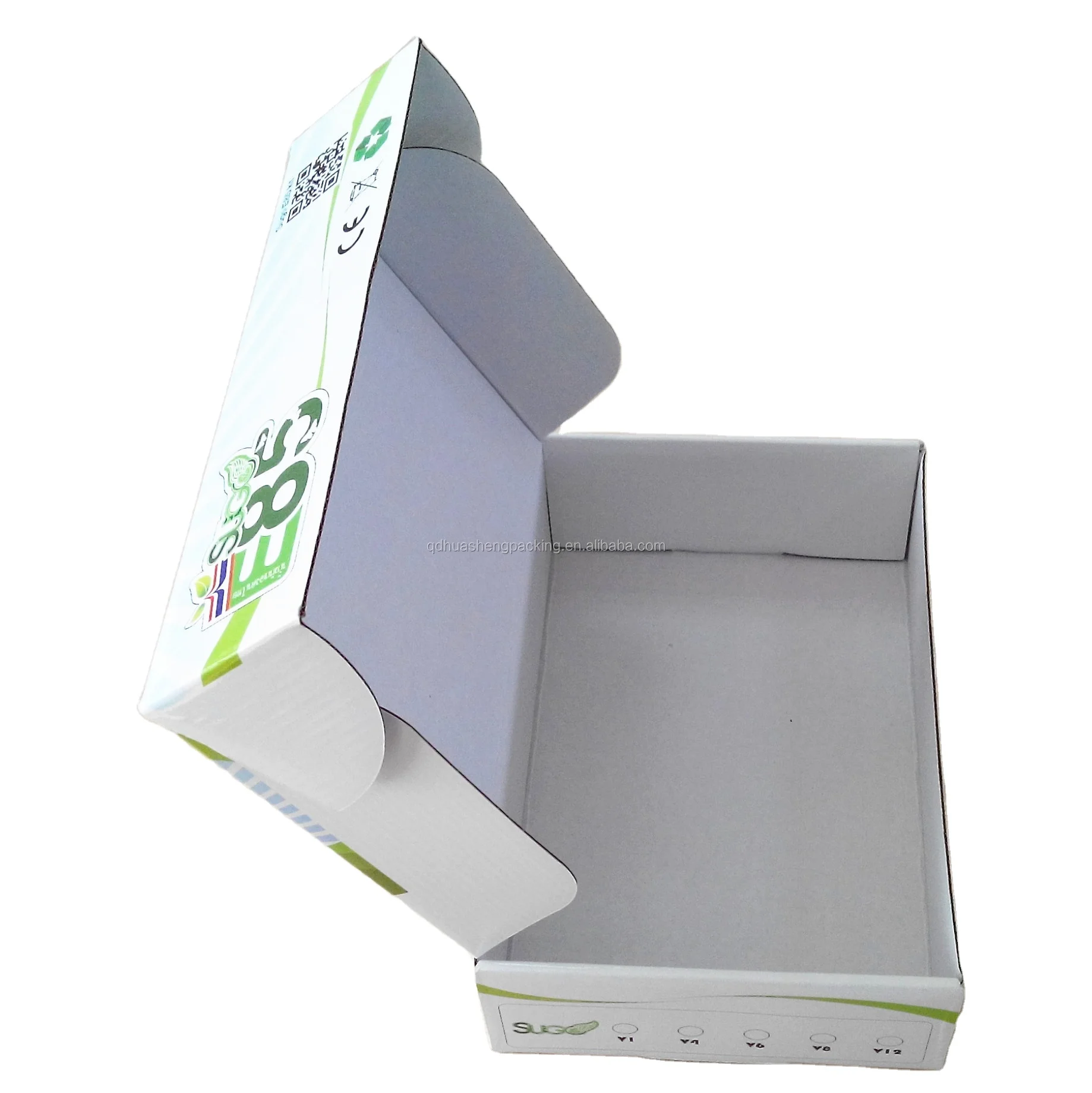 E Commerce Eco Friendly E-flute Cardboard Carton Recycled Corrugated Mailer Ship Corrugated Box Shipping Boxes