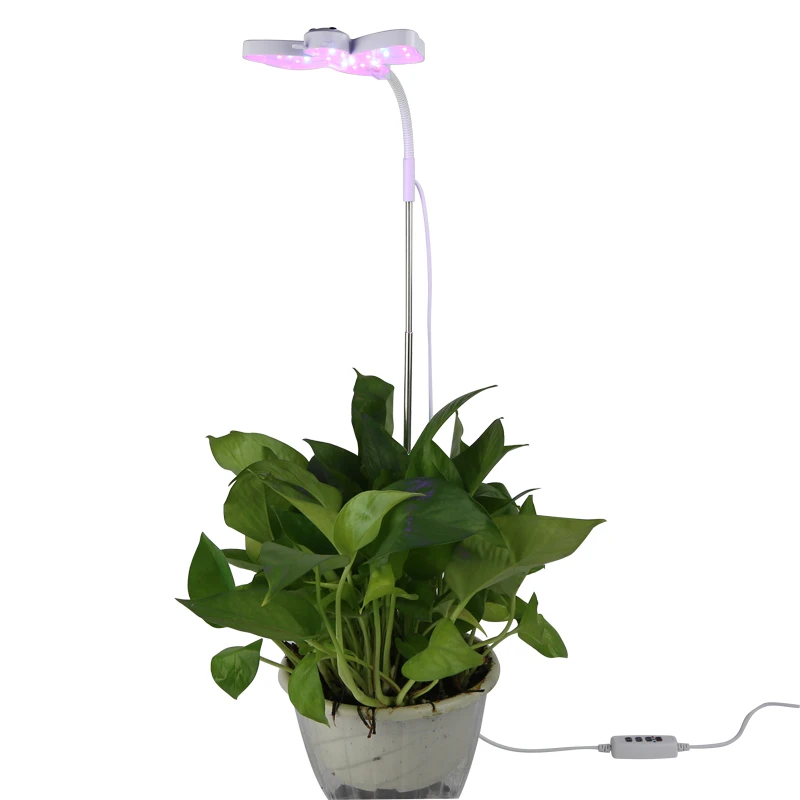 Desktop Mini Bee Indoor Use Led Plant Light Spectrum Sun Household Bee Telescopic Pole Type Fill Grow Light
