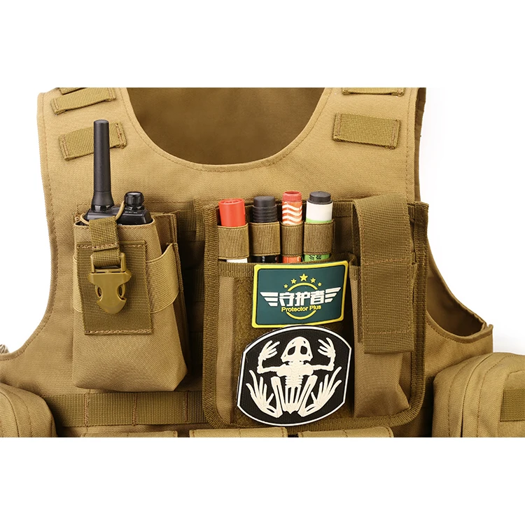 Factory Custom Oxford Fabric MOLLE Outdoor Workout Survival Tactical Gear Multifunctional Tactical Vest