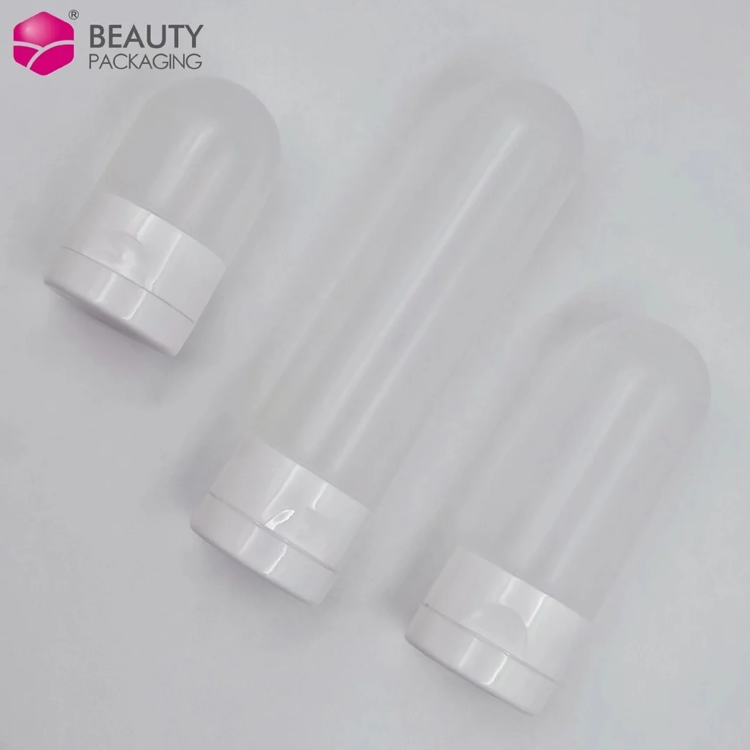 Skin Care 30ml 60ml 100ml PE Facial Cleanser Squeeze Bottle Empty Soft Cosmetic Tube Container