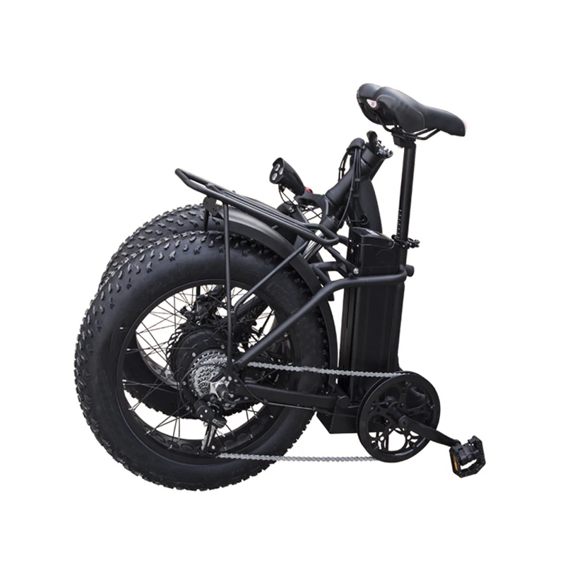 Hot selling electric bike Adult 48V 500W fat tire ebike 20 inch foldaway mountain E-bike 6 speed Shimano gear electric bicycle