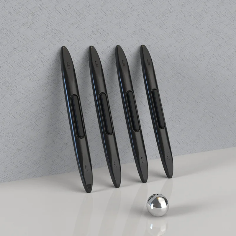 4 pcs anti-static  car door bumper buffer strip rubber car door bumper guard scratch protector strip