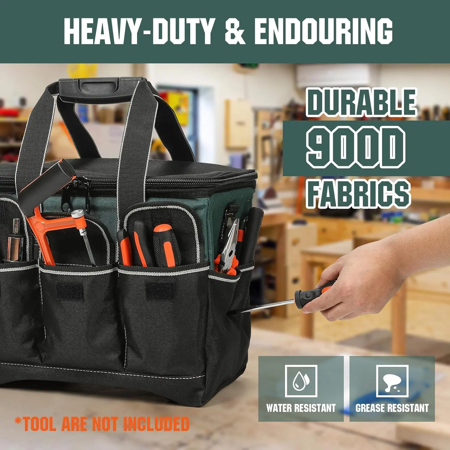 Large capacity color customizable networking tool bag tool storage for car maintenance