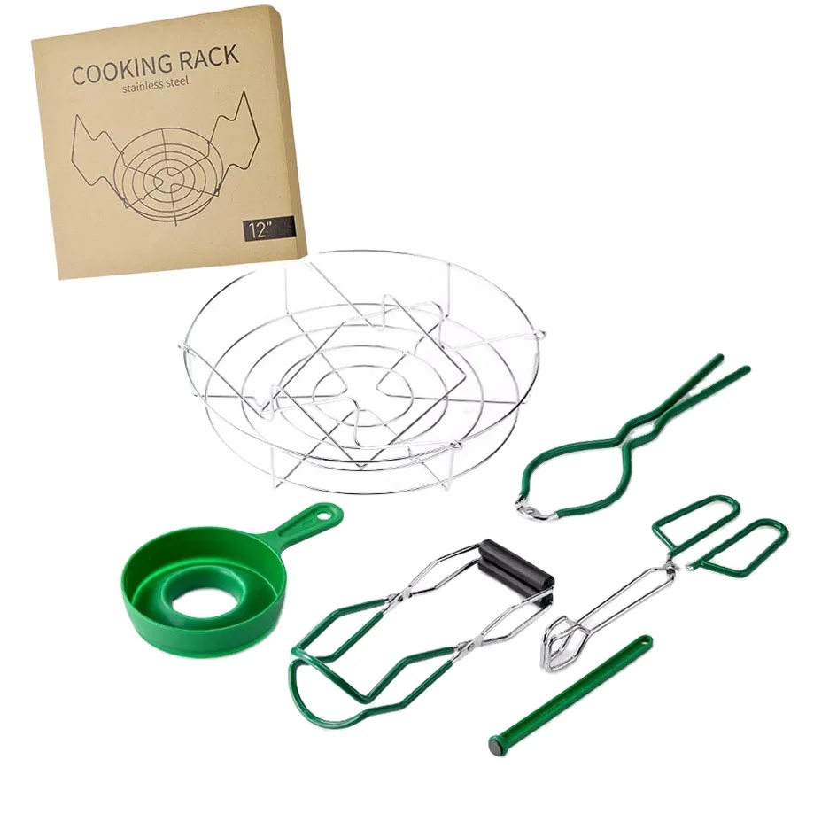 Набор принадлежностей для консервирования в коробке 7 шт. наборы зажим из нержавеющей стали подъемная банка щипцы с рукояткой