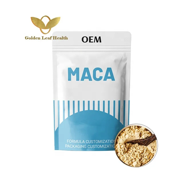 Golden Leaf Health High Quality Man Healthcare Maca Supplement Maca Root Extract Powder