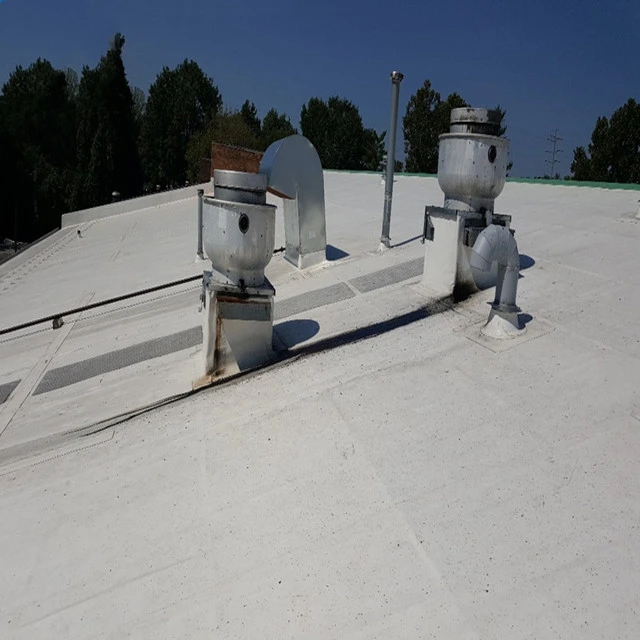Pre-applied thermoplastic polyolefin tpo exposed single ply layer roof membrane with fiber backing exposed waterproof membrane