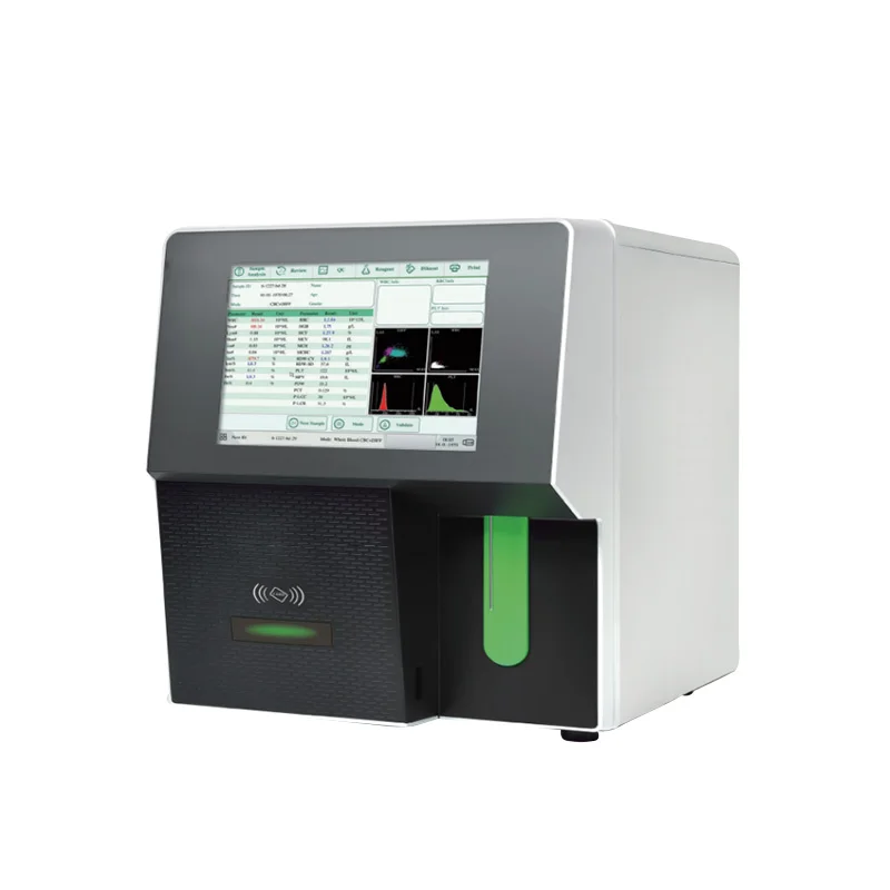 High Quality 60 Test/Hour 3 Part Differential Blood Cell Counter Intelligent Automatic CBC Test Machine Auto Hematology Analyzer