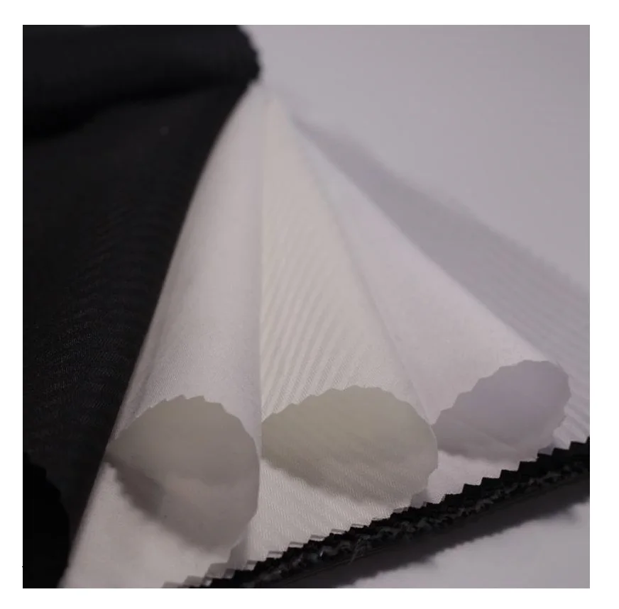 White pocketing fabric 80/20 textile manufacturers polly Twill tc poplin fabrics woven fabric For Jeans Pants