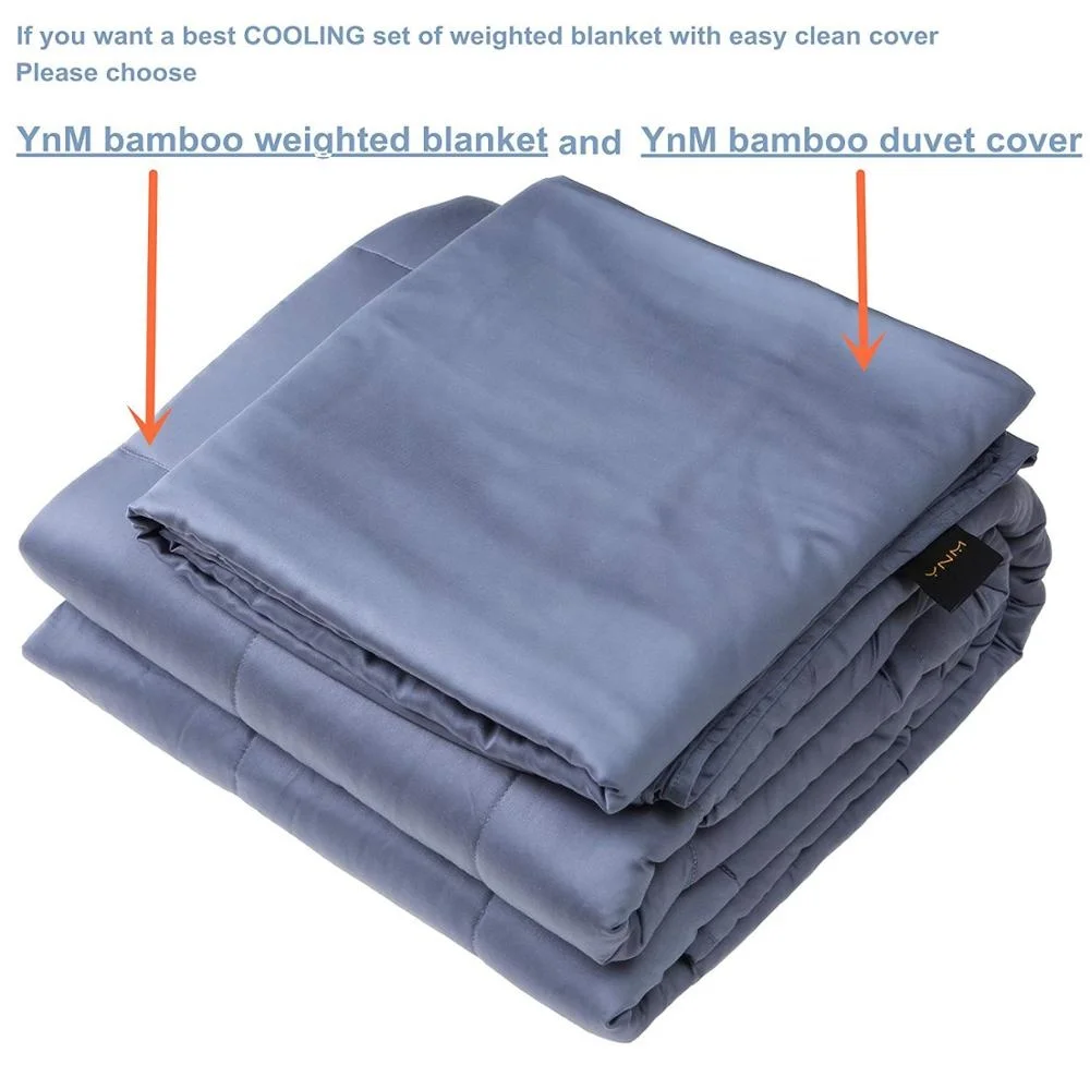 Bamboo fabric bamboo fiber filling Cooling Bamboo Weighted Blanket