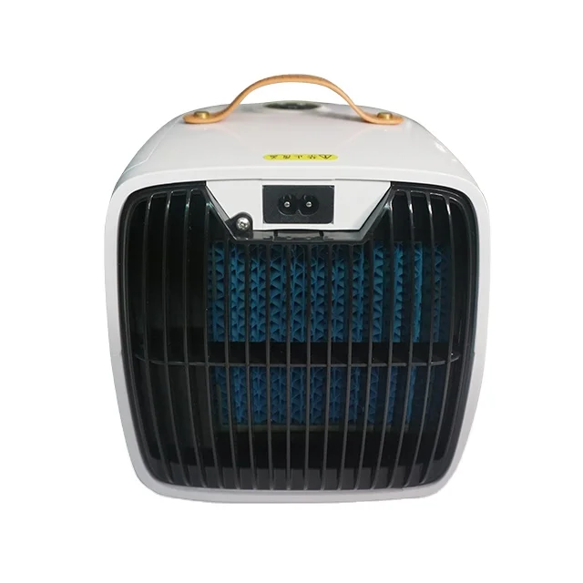 Desktop Air Cooler, Mini Portable Evaporative Air cooelr, Small air conditioner both for heating and cooling with handle