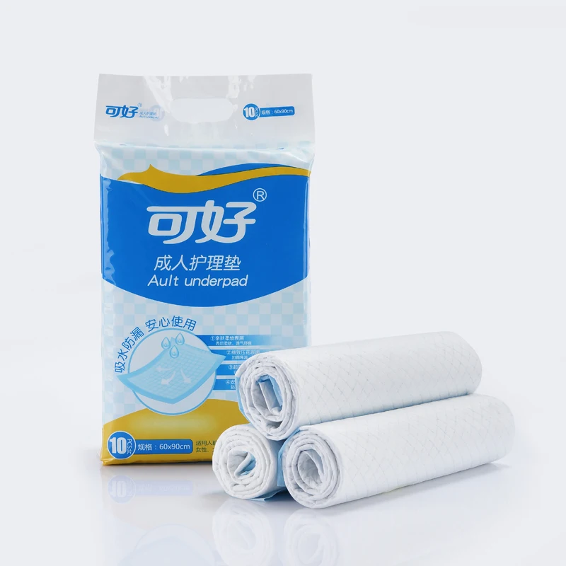 Factory wholesale Underpad 60 x 90 Disposable Under Pad Quick-drying Leak protection Incontinence Adult Urine Pad