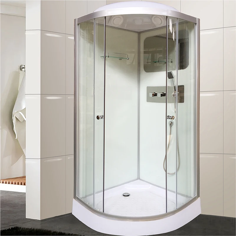 equipped polish shower cabin wall to wall glass hydro massage luxury shower cabin bathroom complete shower cabin