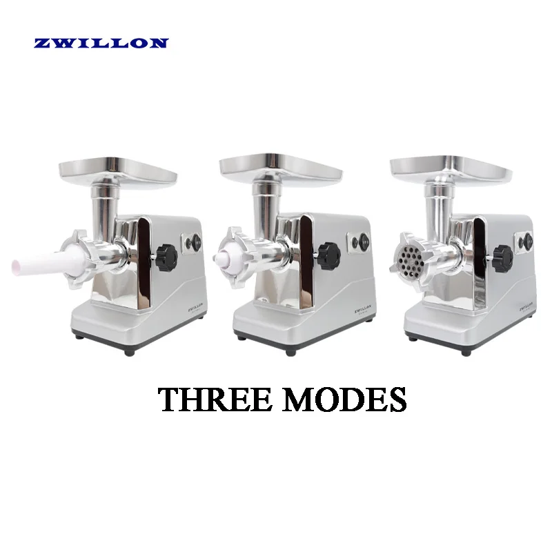 Meat grinders mincer automatic heavy duty 3500w strong household kitchen make sausage 2024 for sale 3in1 electric meat grinder