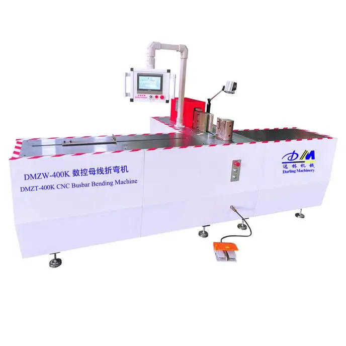 ISO9001 CE certificate professional manufacture high quality low price hydraulic DMNC-302K full CNC busbar processing machine