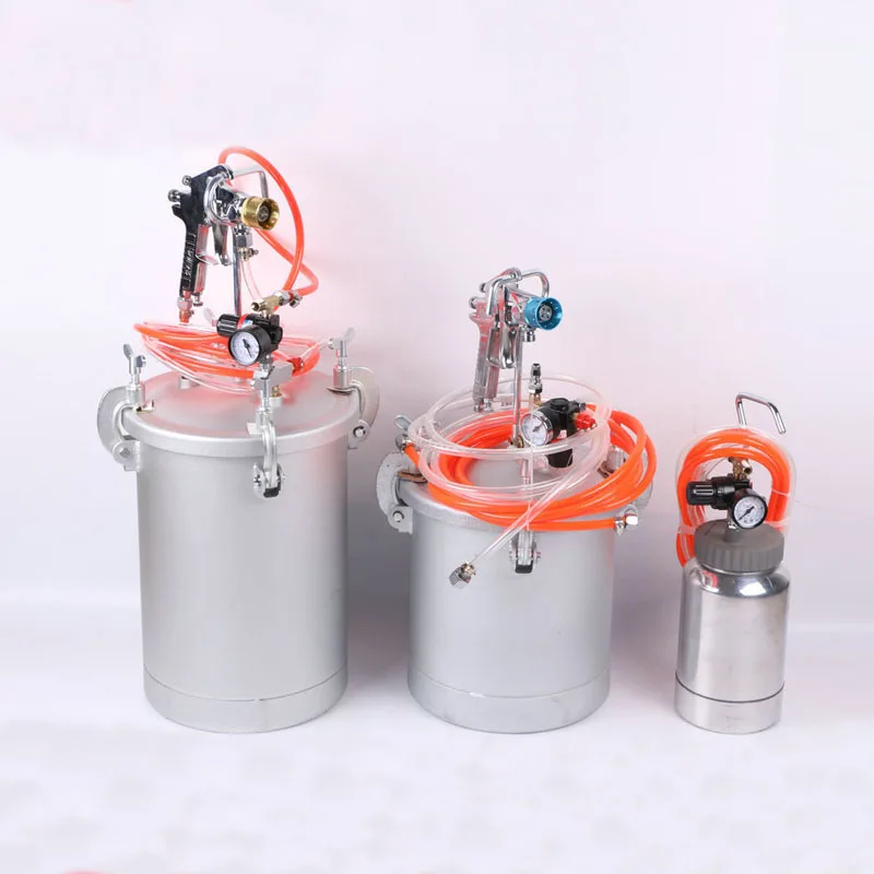 Wholesale 2/10/15l Marble Colorful Paint Automatic Air Spray Gun Paint Pressure Tank