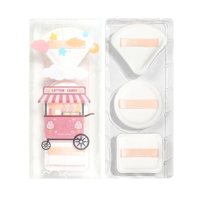 Cotton Candy Puff Set Ultra Soft Foundation