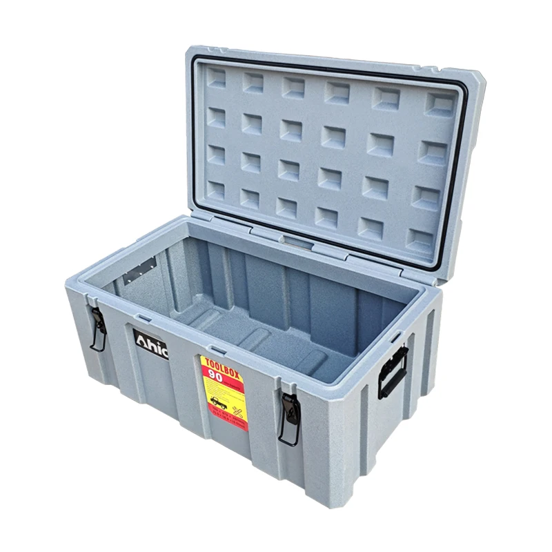 TOP wholesale Hard Plastic Car Roof Boxes Trailer Parts & Accessories Single Color/Mixed Color Tool Boxes