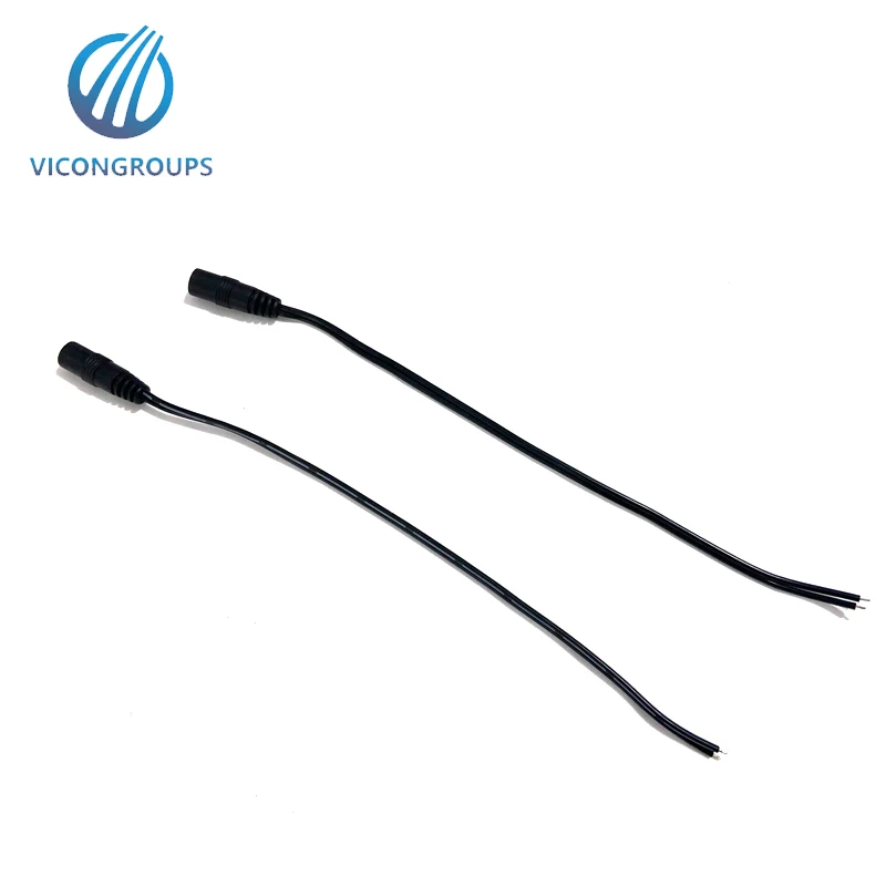 DC35135 angle head  DC5521 straight head cable Dc5521 male to female for heating products