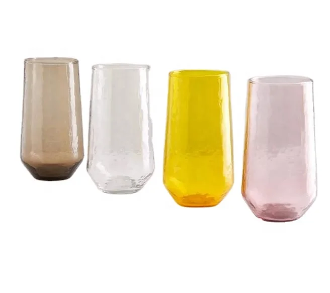 Wholesale Customized Colored Heat Resistant Borosilicate Glass Glass Coffee Cup Mug