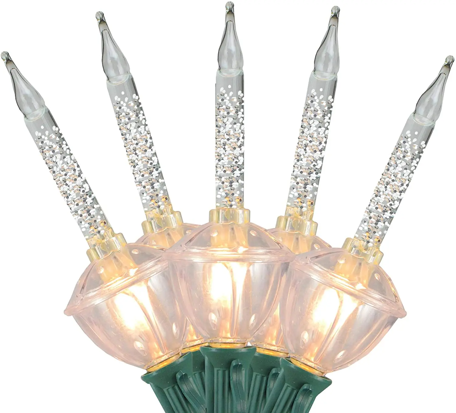 UL Listed Festival Bubble Light String Perfect for Christmas 7LT Bubble String Light