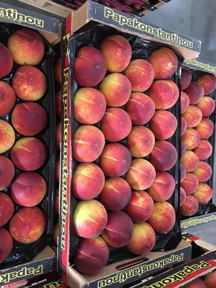 
Farm price greece high quality class one juicy yellow fresh peaches 