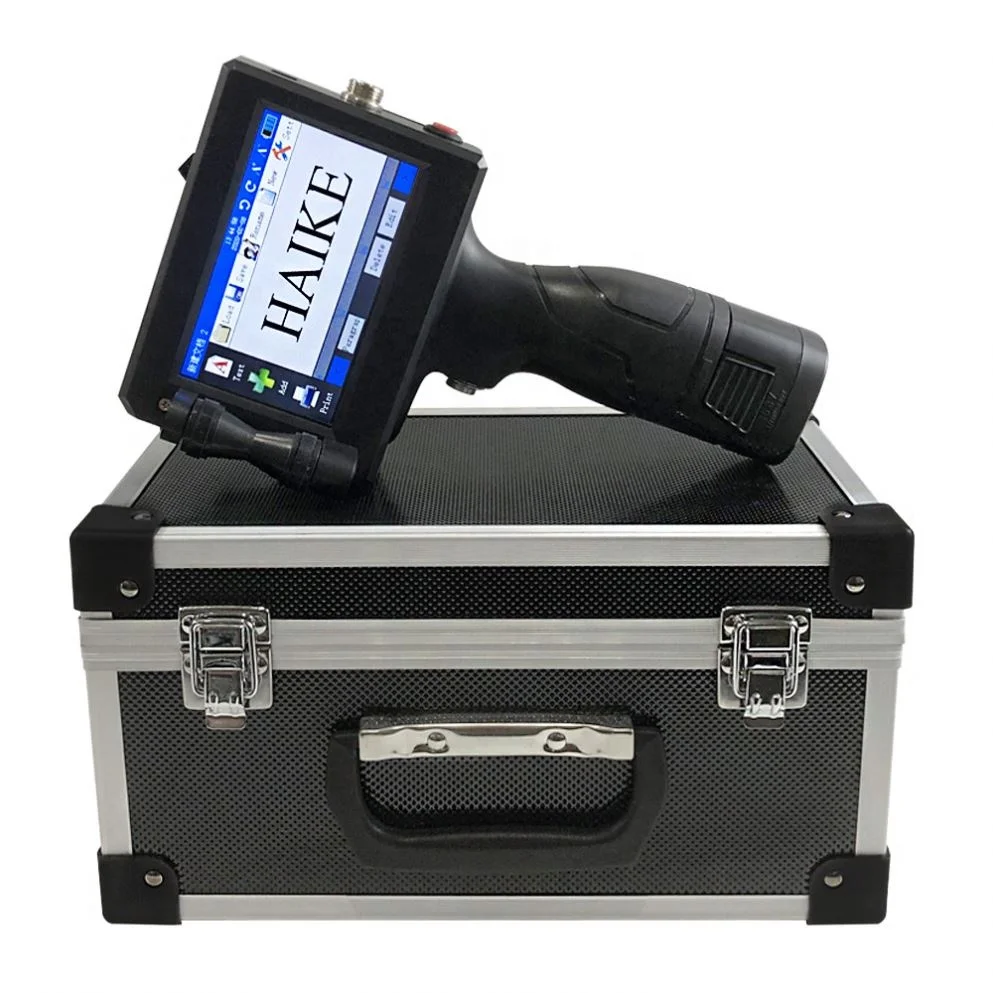 Bluetooth Mobile Inkjet Printer For Custom Logos On Plastic