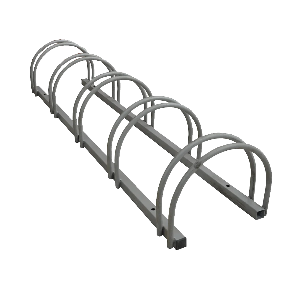 Bike Side Stand Well-designed Steel Stand for 5 bikes Durable Bike Floor Stand