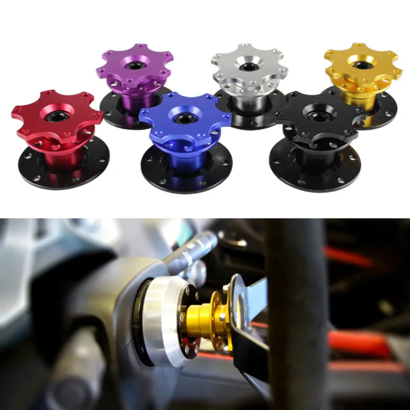 Wholesale Release Steering Wheel Hub Adapter,6 Hole Steering Wheel Quick Release Disconnect Hub Adapter Kit