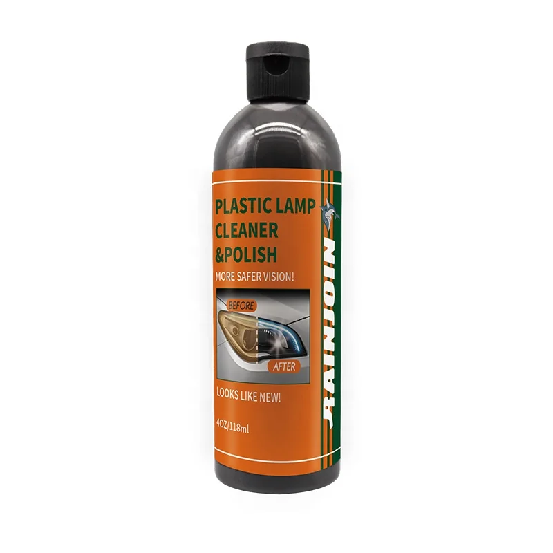 RAINJOIN 118ml Car Headlight Repair Polish Fluid Cleaner Car Restoration Liquid Restore Headlight Cleaner
