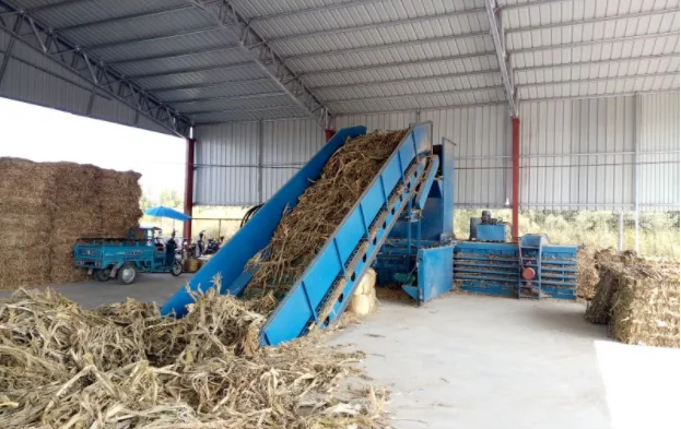 Big Square Baler For Hay Alfalfa Grass Automatic Farm Machine