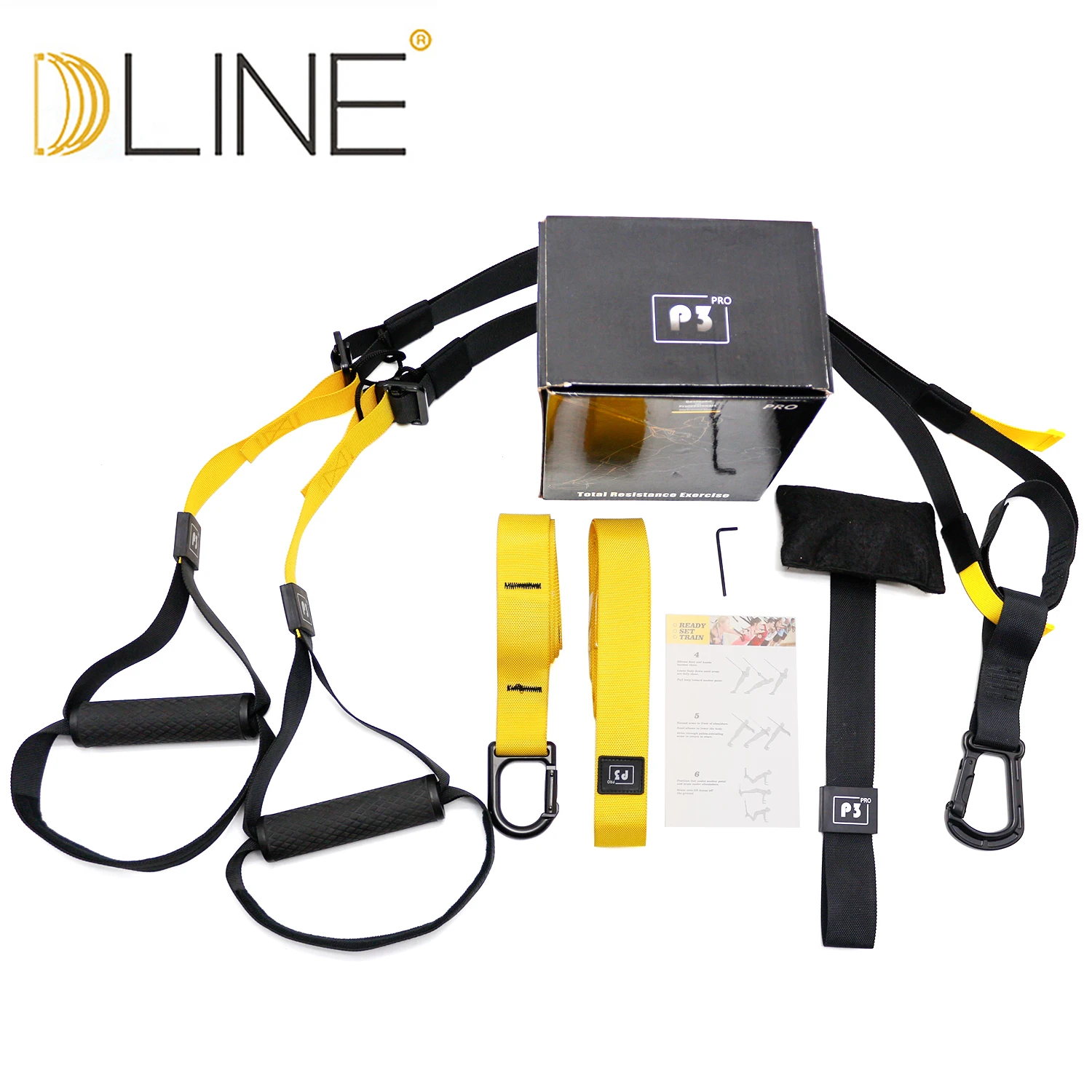 Drop Ship Home Gym Fitness Suspension Trainer Straps For Strength Training Exercise