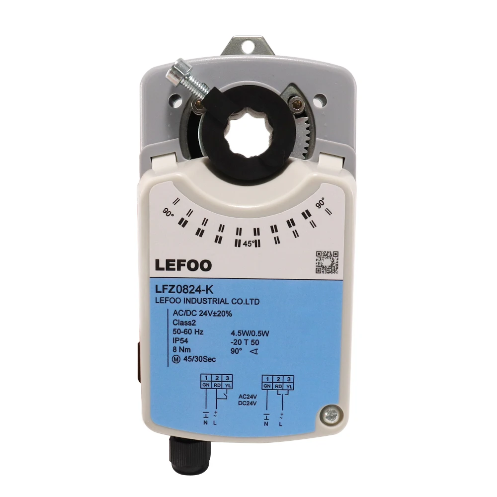 Damper Actuator LFZ 5-40N 24V Damper Actuator  HVAC System parts General Open-Close Motorized Control Air Damper Electric