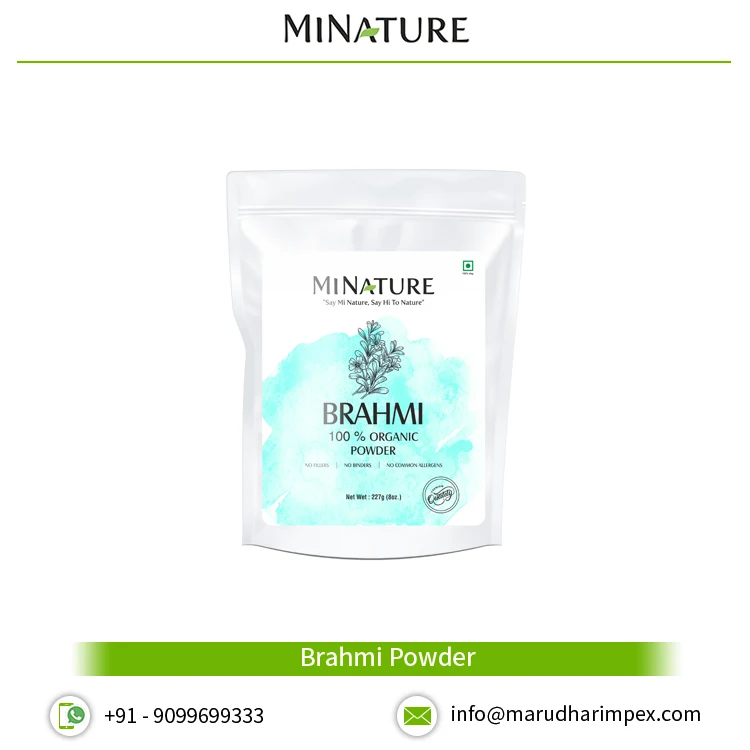 Trusted Exporter of Premium Quality Bacopa Monnieri Brahmi Powder at Low Market Price