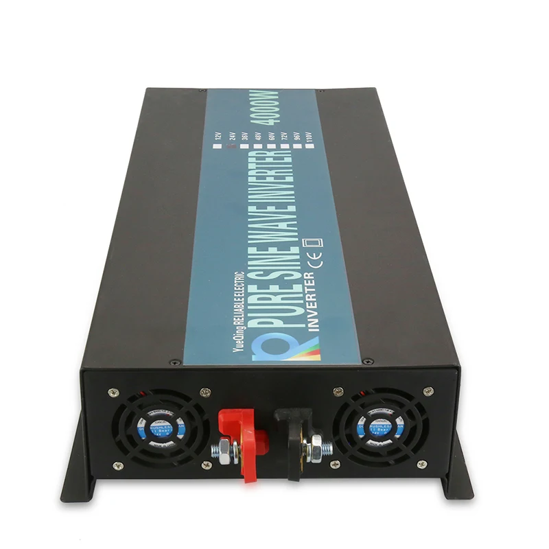 Pure Sine Wave Solar Inverter 12V 120V 4000W Power Supply Inverter Solar Panel DC to AC Converter 12V/24V/48V to 110V/220V/230V
