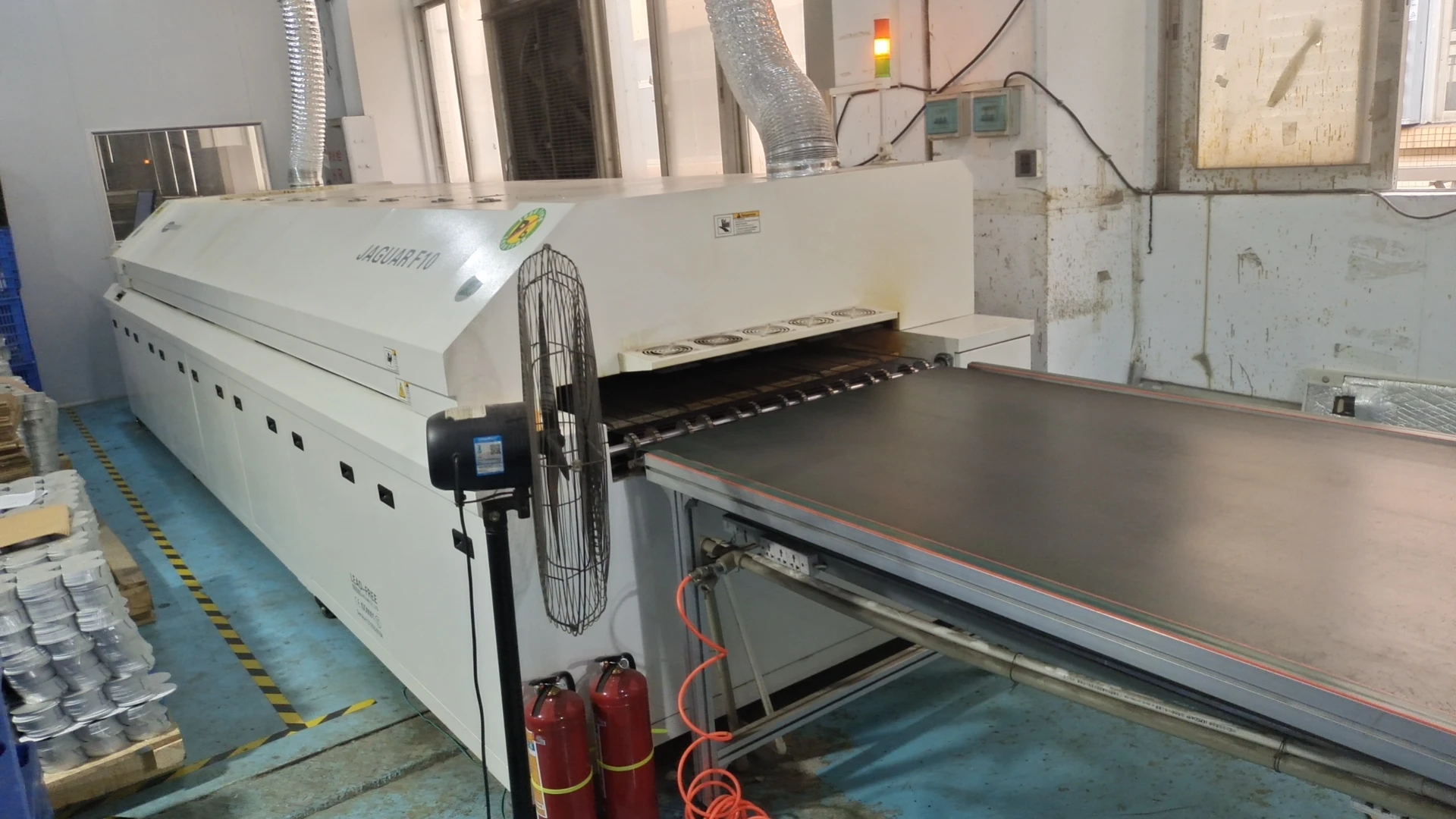 Factory direct sales F10-600 Large Ten Zones Lead-Free Hot Air Reflow Oven  Automatic for SMT Production Line