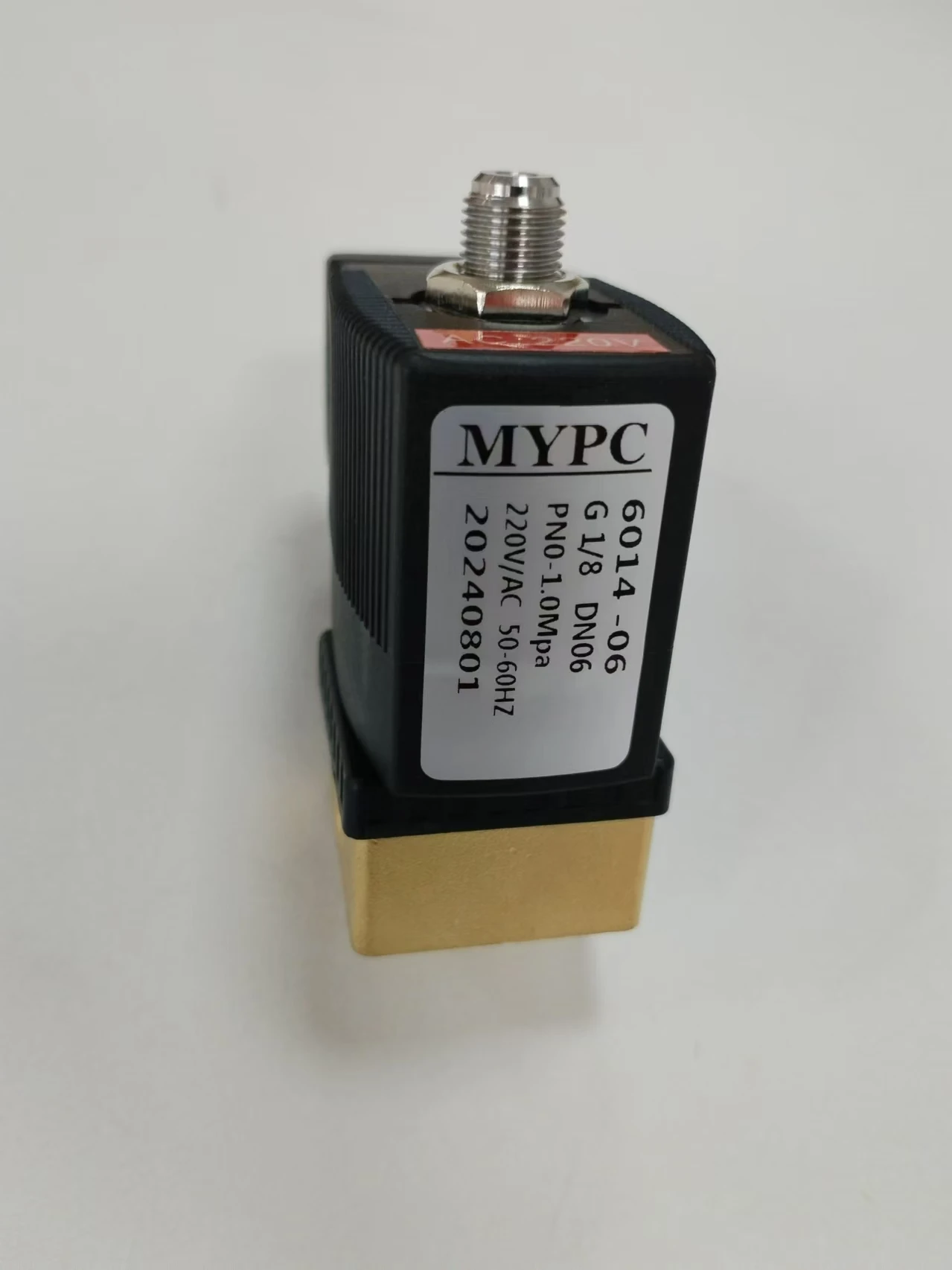 MY6014 Normal pressure direct action 3/2 way solenoid valve Diaphragm Brass Water Solenoid Valve AV DC 12v  24V 110v 220v