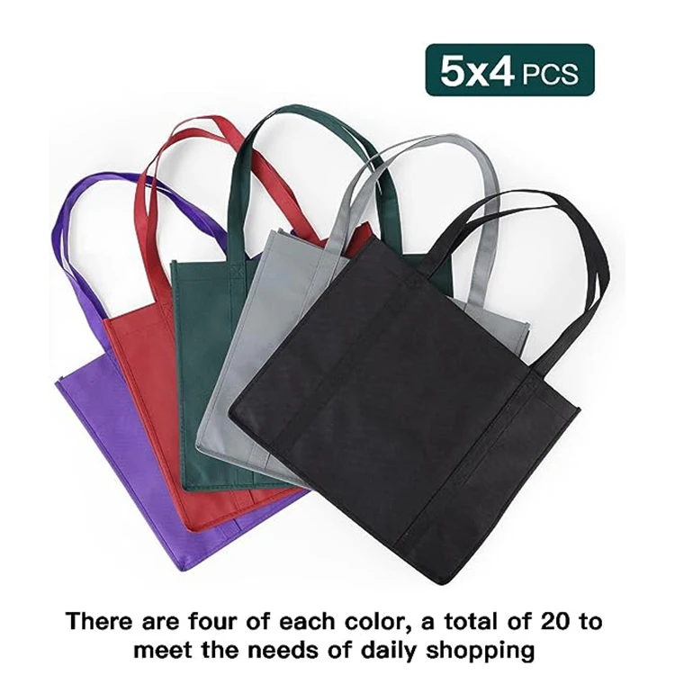 Non Woven Bag Making Machine Customized Printing Tote Bags Eco-Friendly Custom Non Woven Bag With Handle