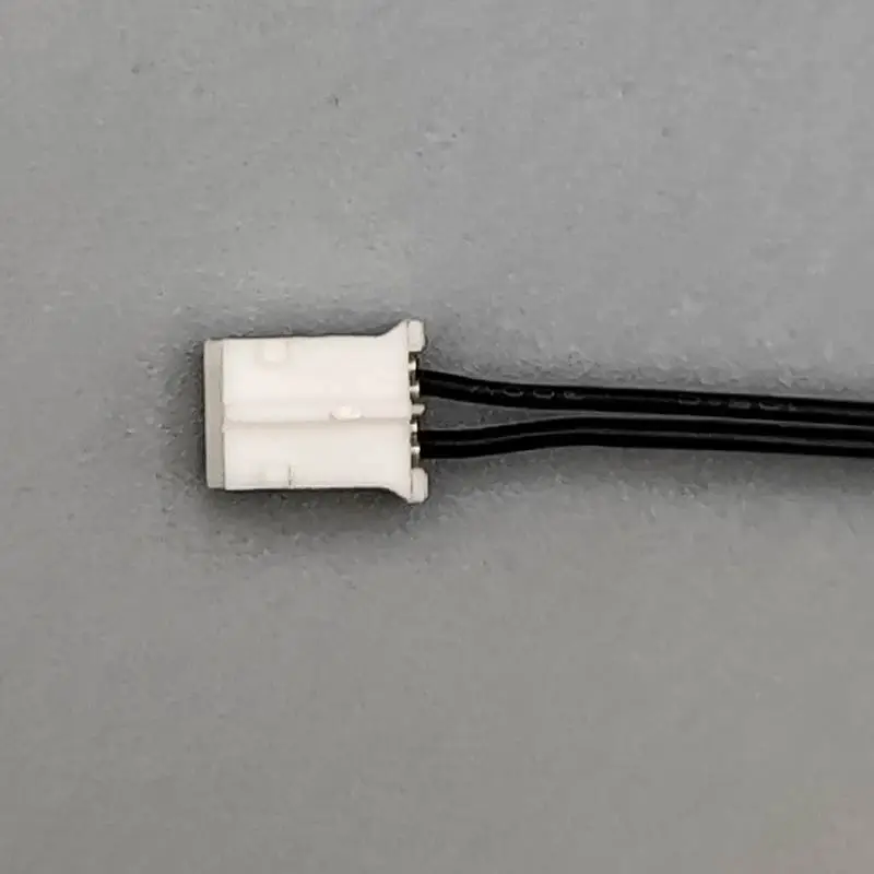 custom jst ph 2.0 pitch 2 pin extension connectors terminal housing 28awg cable wire harness assembly