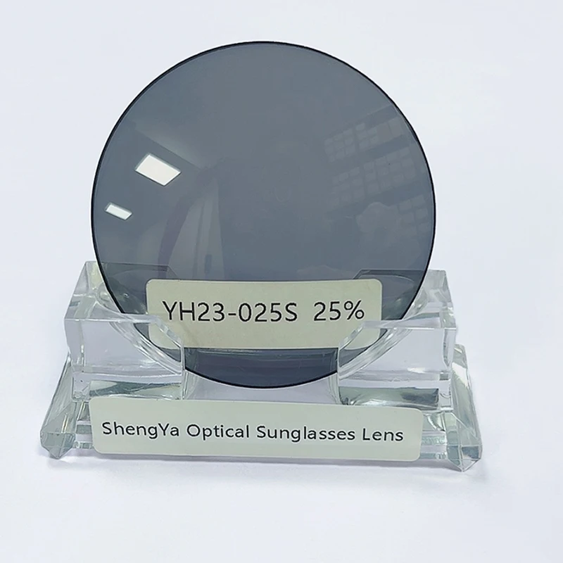 Base 4 6 75mm 70mm Wholesale CR39 sunglasses lens UV400 polarized mirror ophthalmic tinted optical lenses optical lens