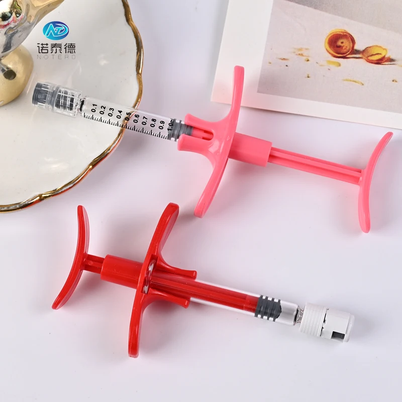 High Quality 1ml long Glass Syringes Cosmetic for Beauty Products