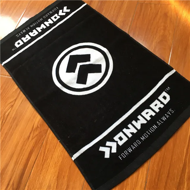 Хлопковое Брендовое махровое велюровое полотенце на заказ, полотенца для ралли, гольфа, спортивное полотенце с сублимационной печатью