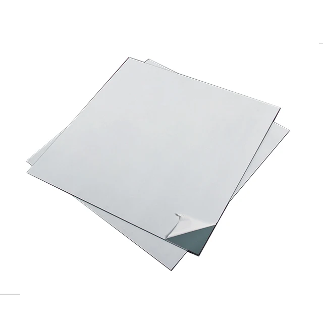 China factory supplying 4mm, 5mm, 6mm safety mirror with vinyl back film for Sale