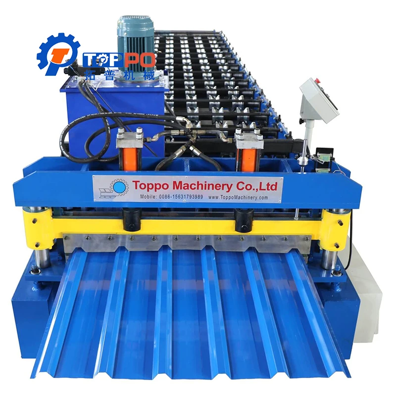 Metal Roofing Sheet TR4 TR5 TR6 Aluzinc Machine