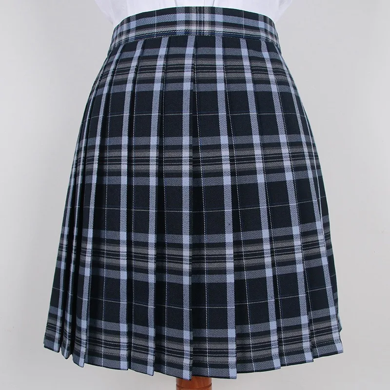 Factory Manufacture Custom Design School Clothes Girl Plaid Skirt School Uniform