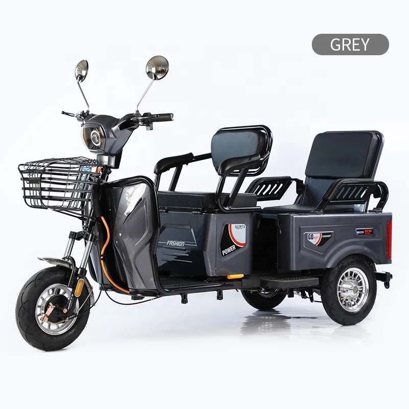 Convertible electric tricycle brand new big wheel manufacturer sells 3-wheel electric vehicle 3-wheel electric bicycle