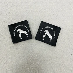 Wholesale Custom Logo Cloth Tags Garment Woven Label Fabric Sew On Soft Woven Labels For Clothing