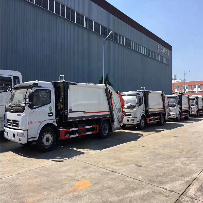 DONGFENG 4x2 4x4 RHD 8m3 сжатия мусороуборочная машина для утилизации отходов транспортное средство мусоровоз с уплотнением