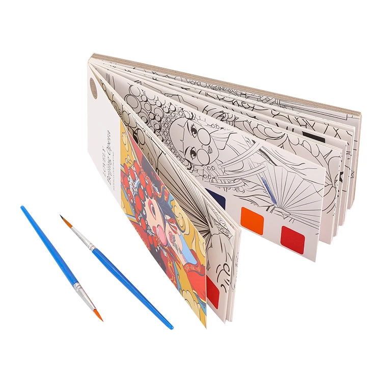 coloring book for children Light Sketch Light Color - World Adventure drawing toys art books